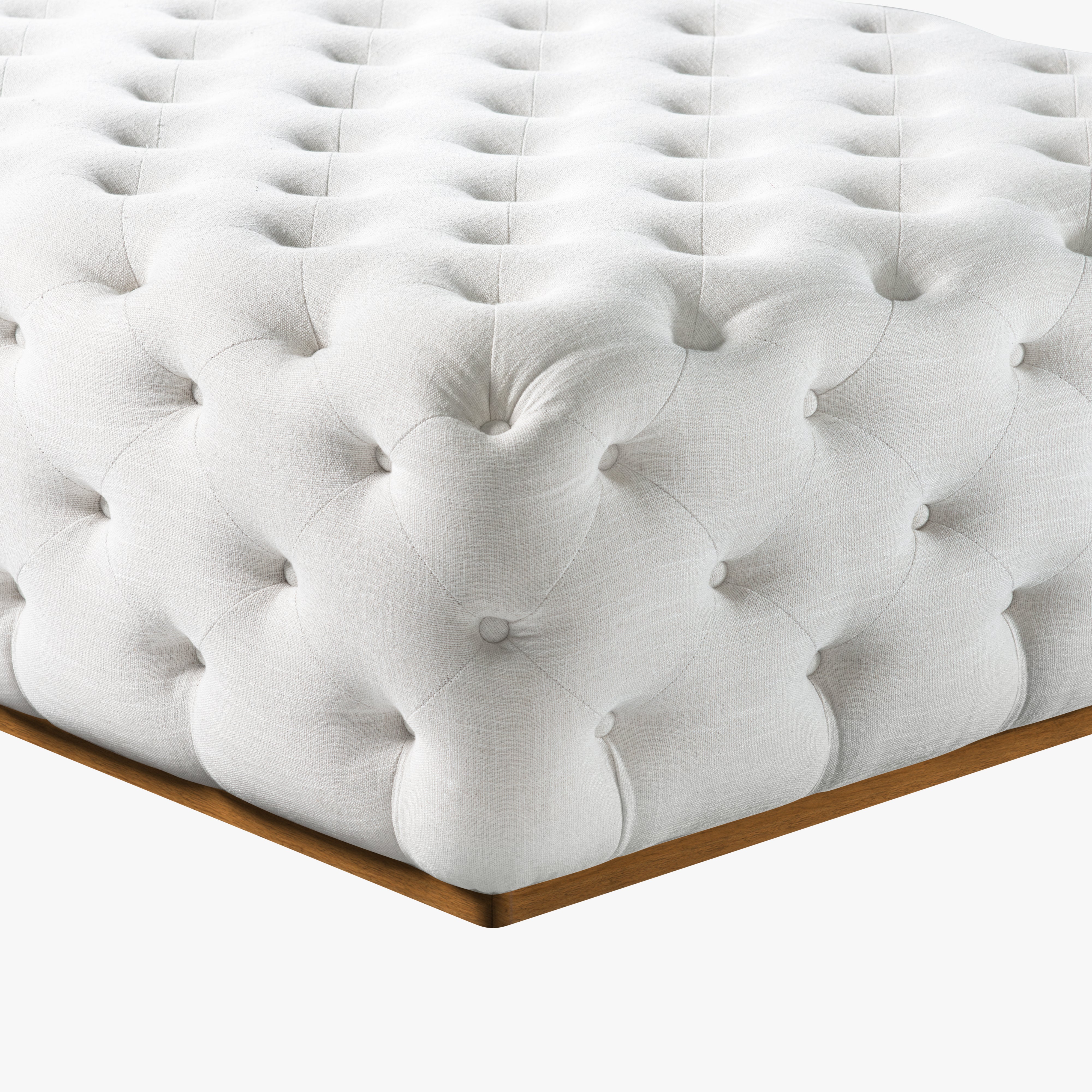 Tufted Ottoman Coffee Table