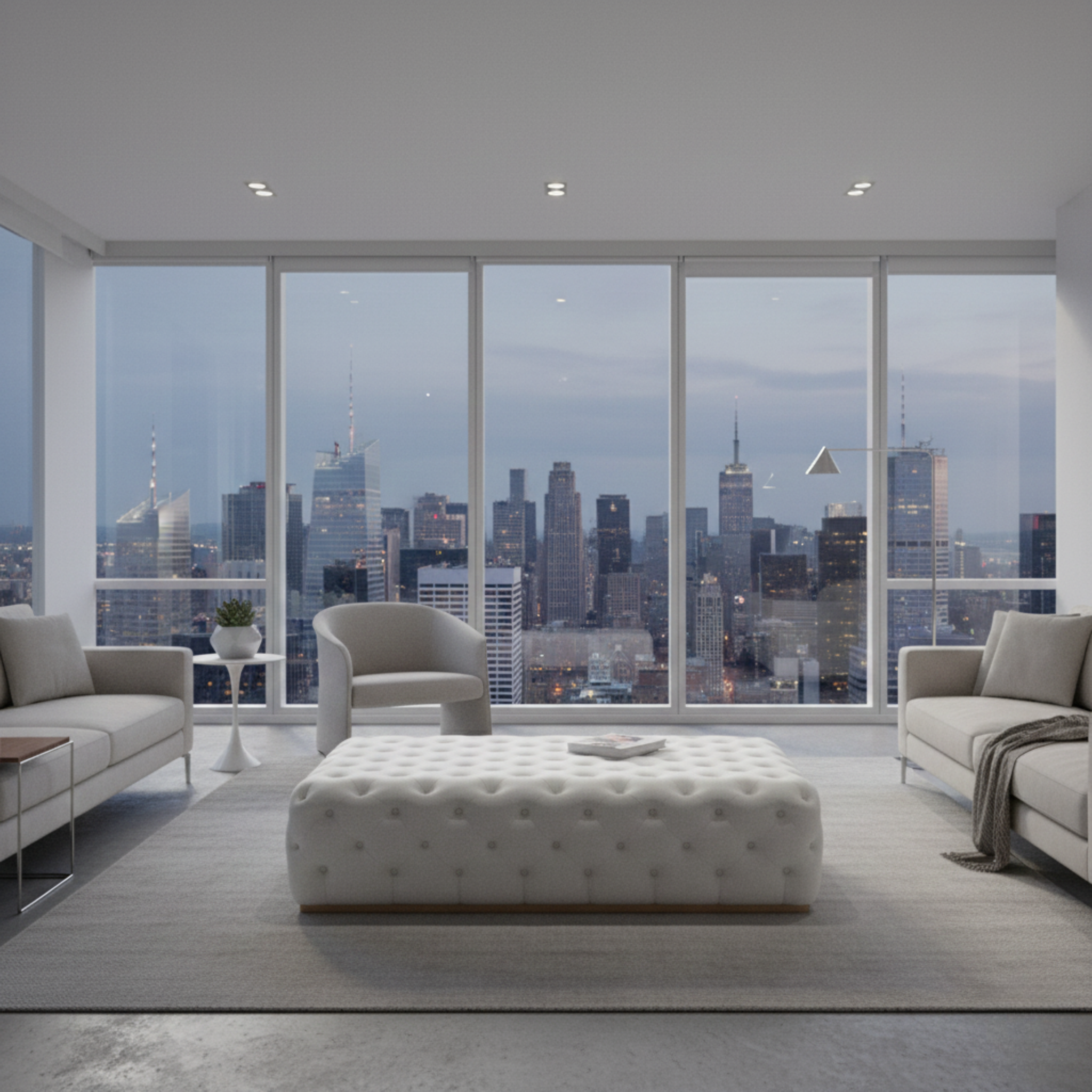 Tufted Ottoman Coffee Table