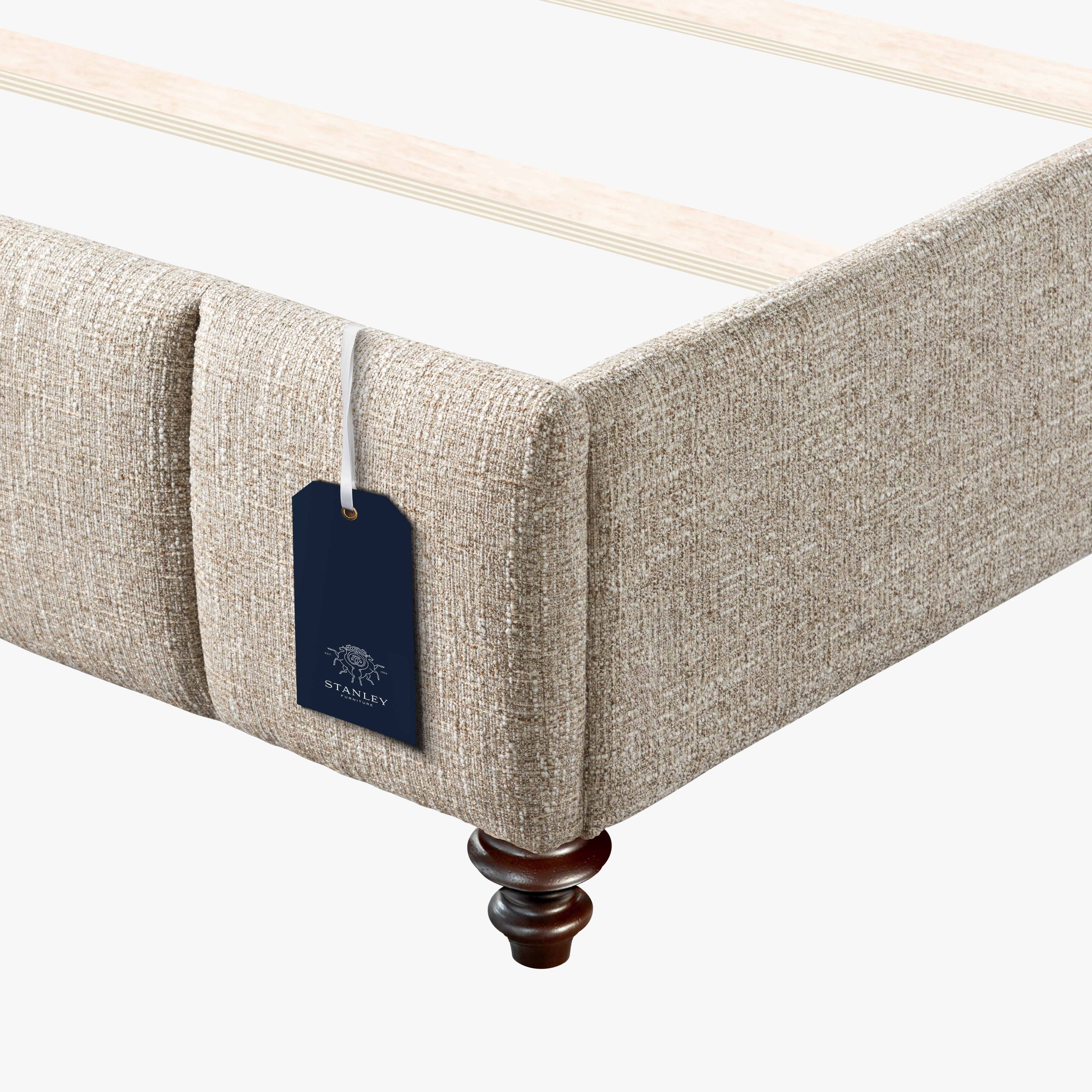 Camden Scalloped King Bed