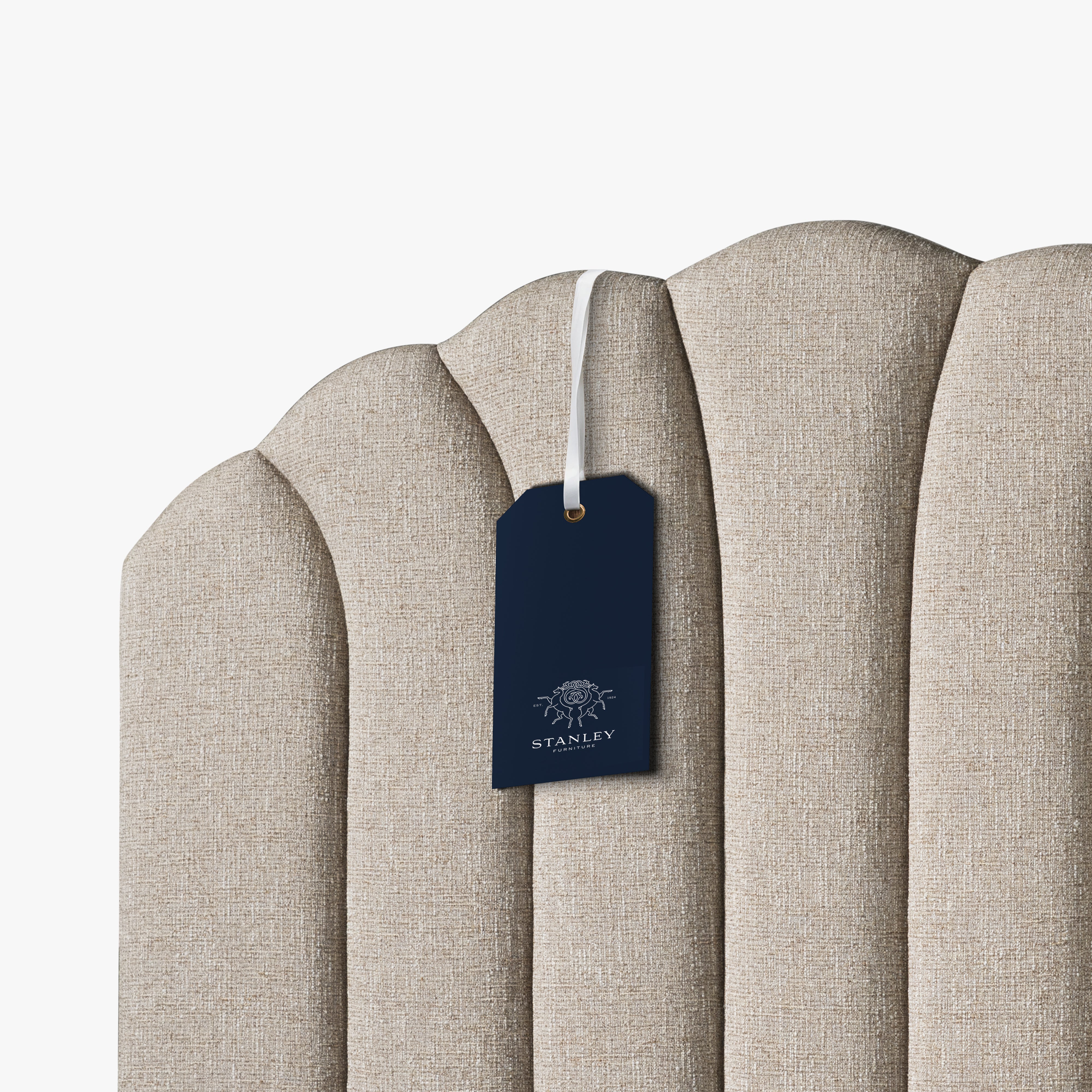 Camden Scalloped King Bed