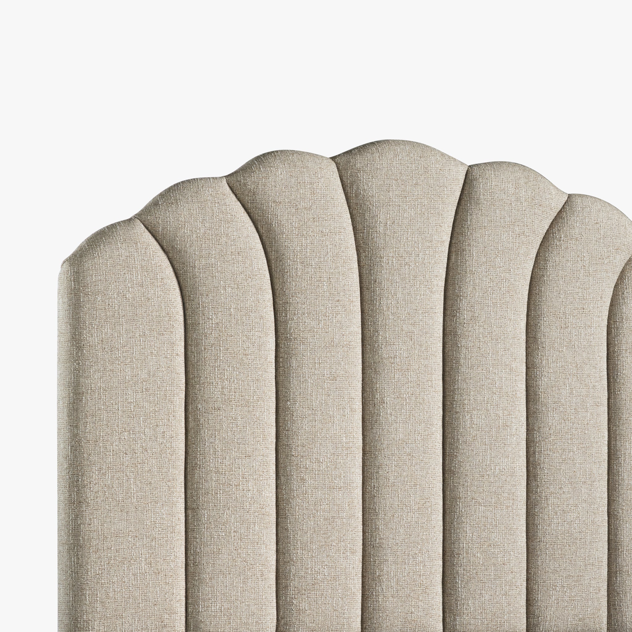 Camden Scalloped King Bed