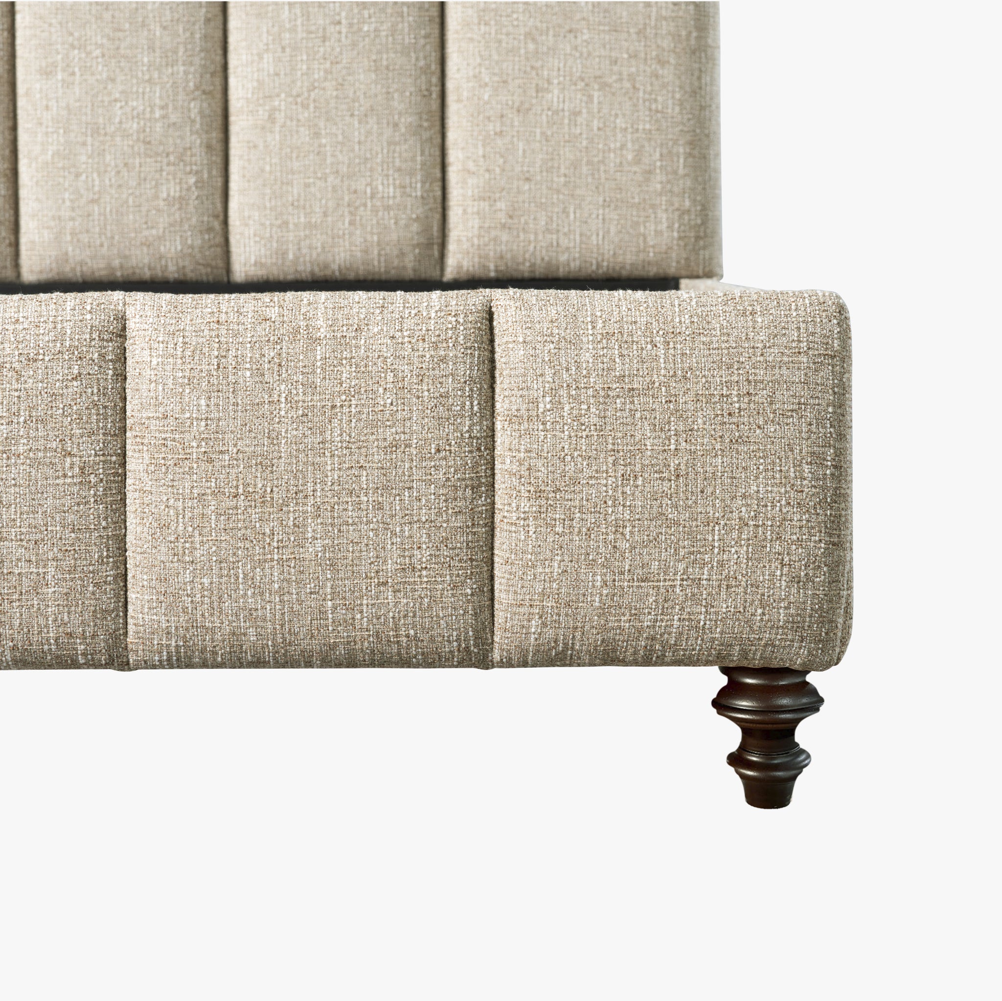 Camden Scalloped King Bed