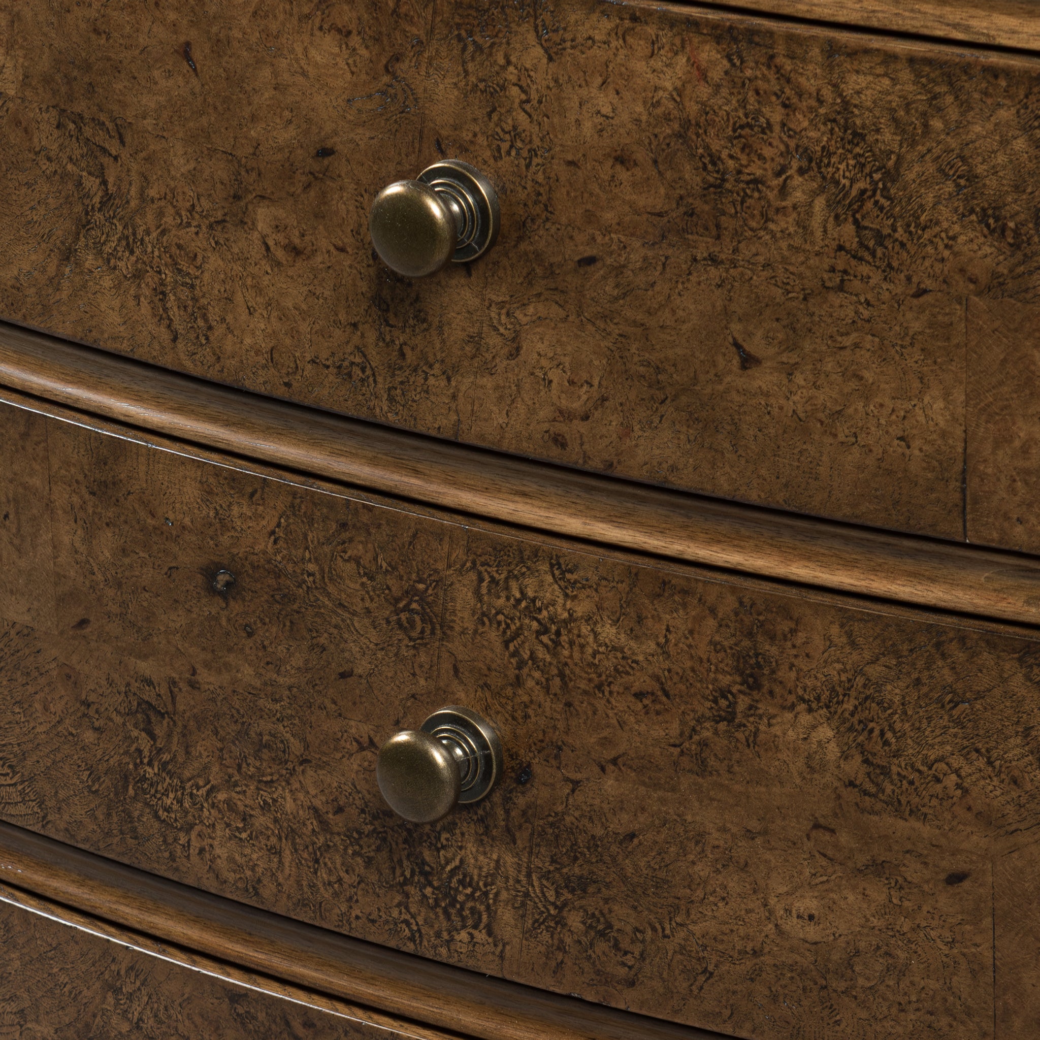 Burl Oak Nightstand - Light