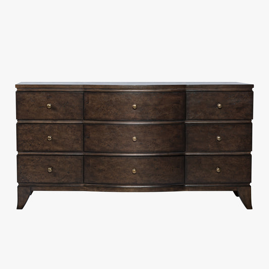 Burl Oak Dresser - Dark