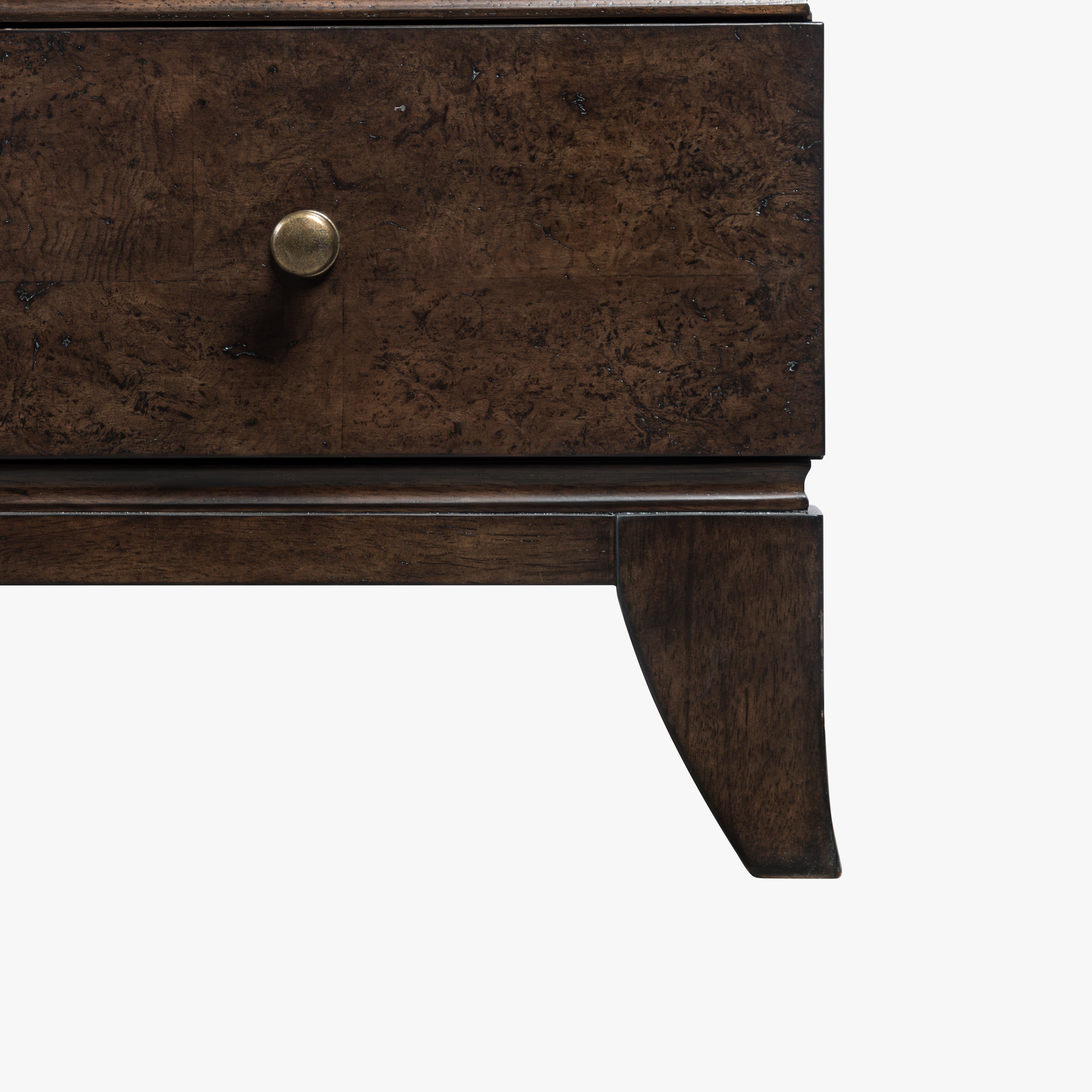 Burl Oak Dresser - Dark