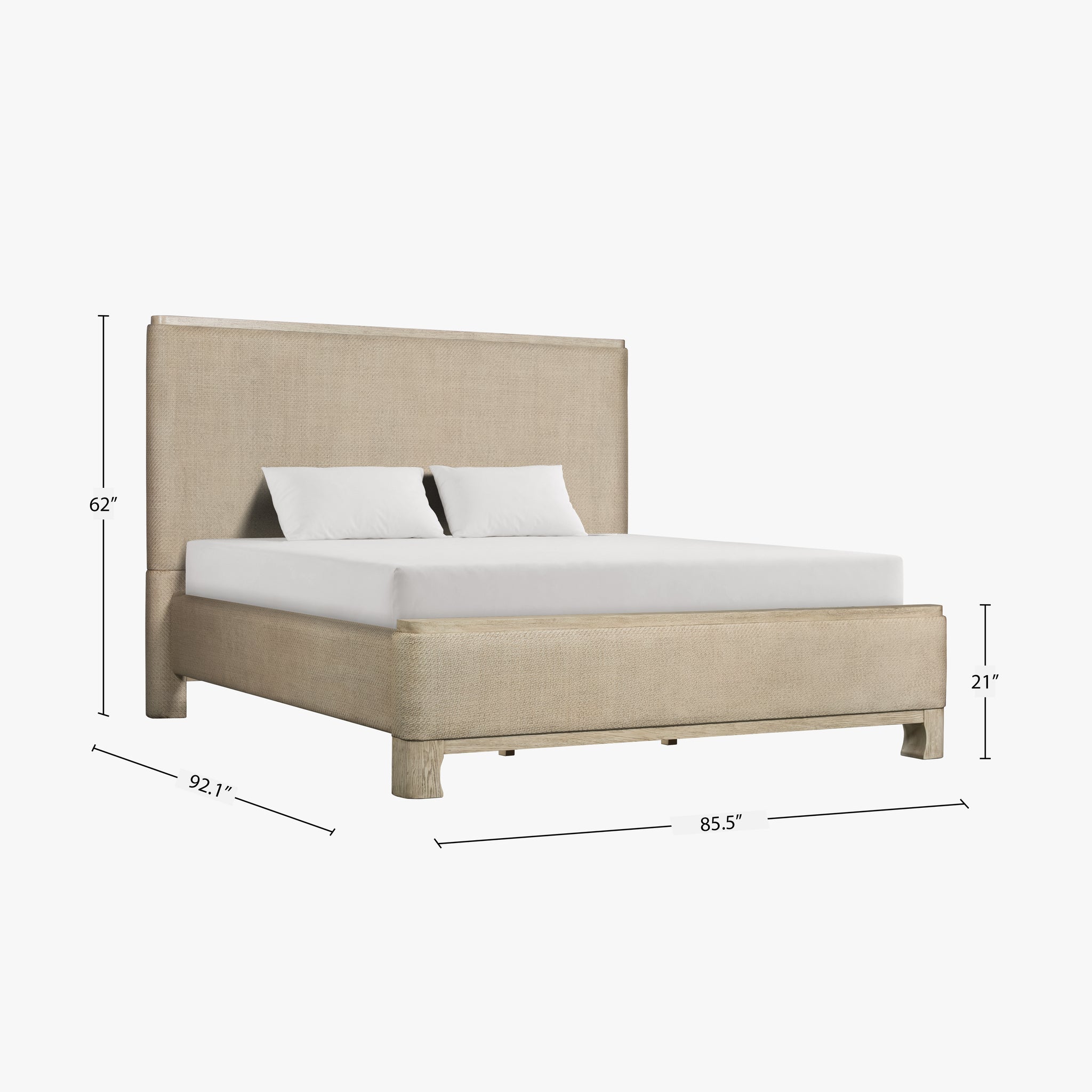 Arbor King Size Bed – Light