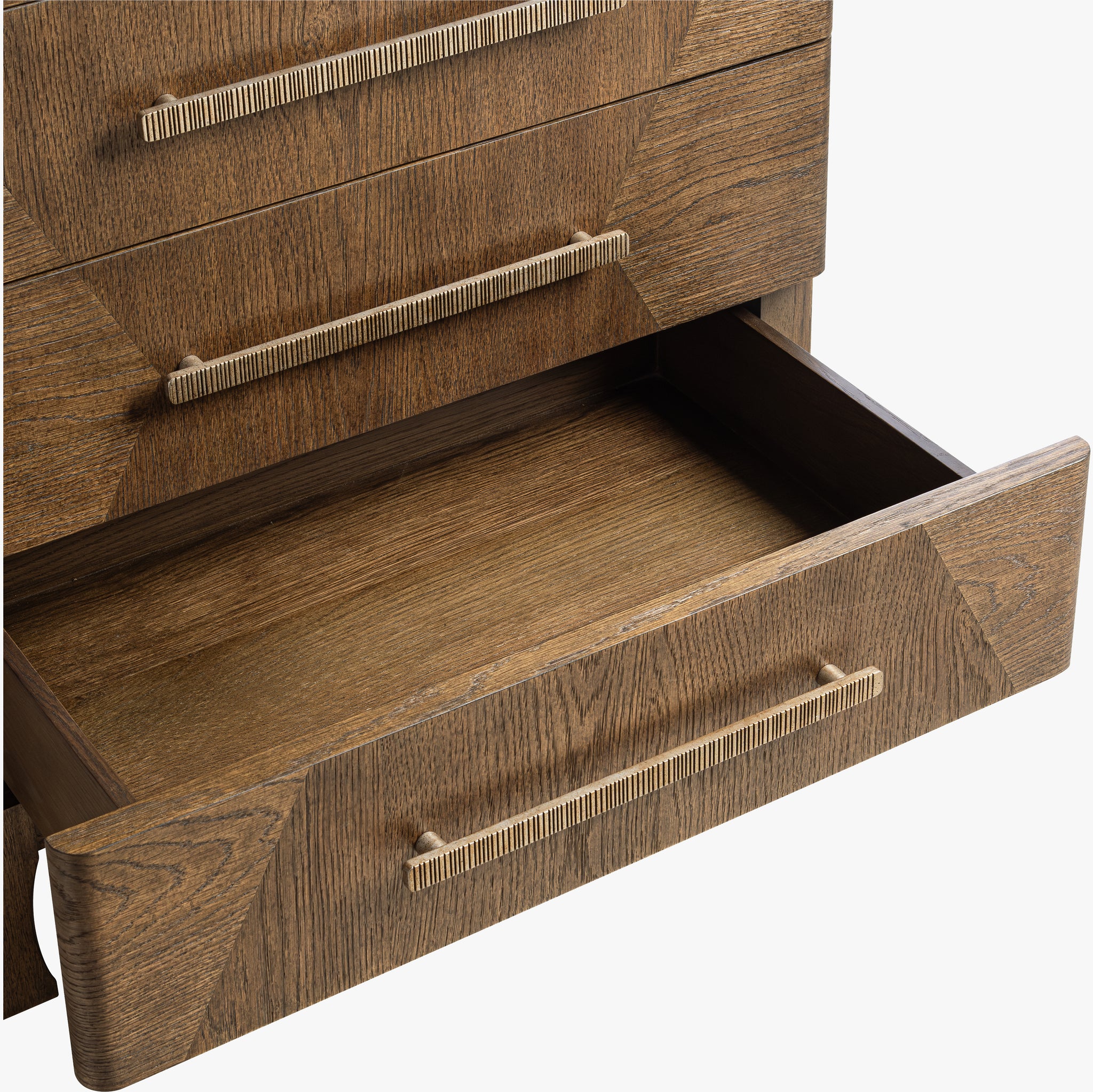 Marlow Oak Nightstand - Dark