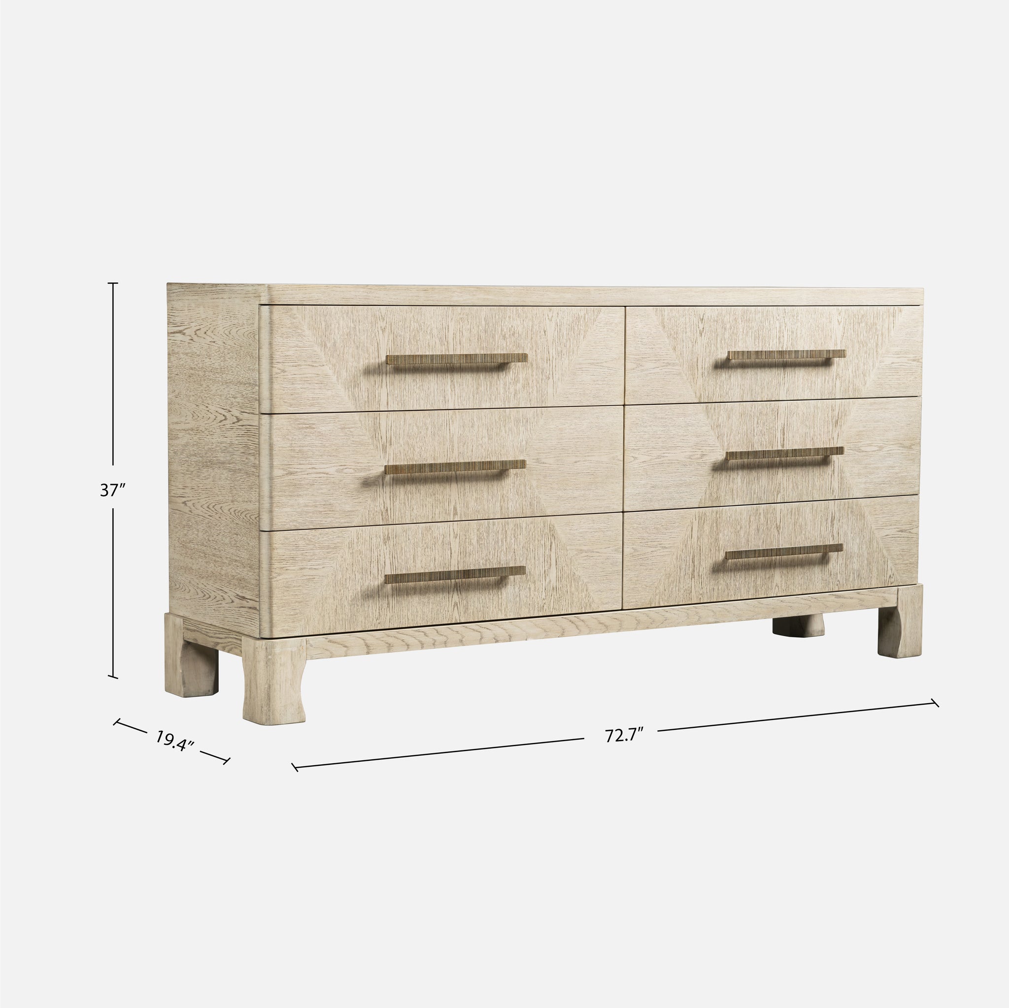Marlow Oak Dresser - Light