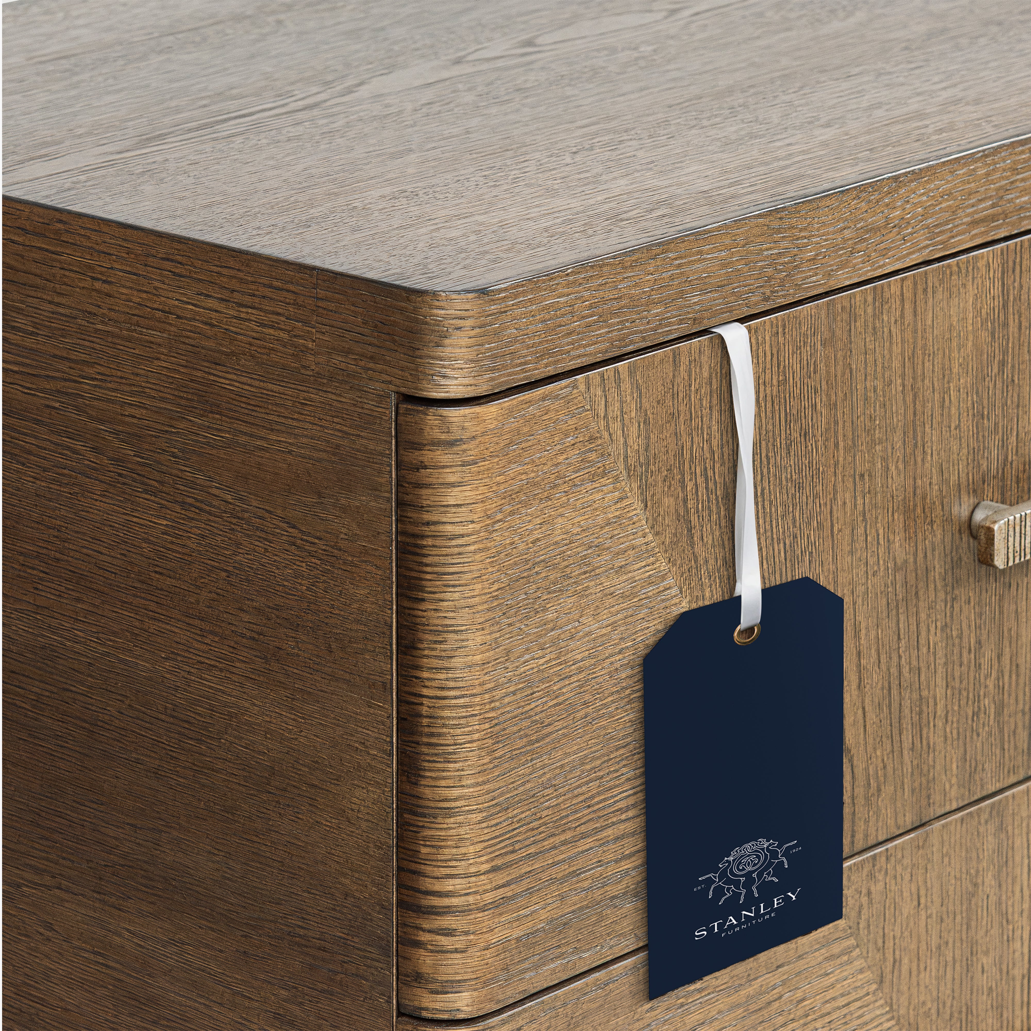 Marlow Oak Dresser - Dark