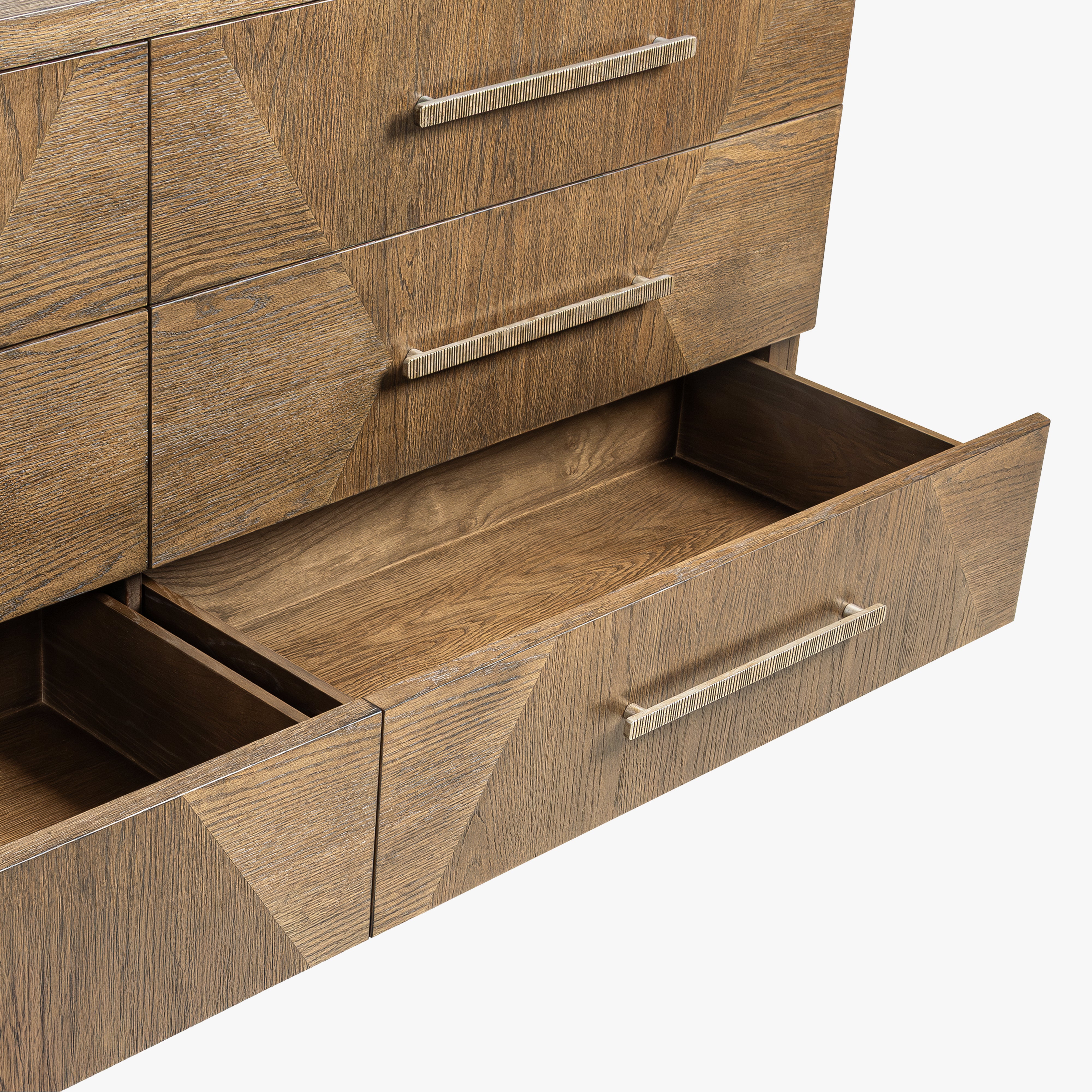 Marlow Oak Dresser - Dark