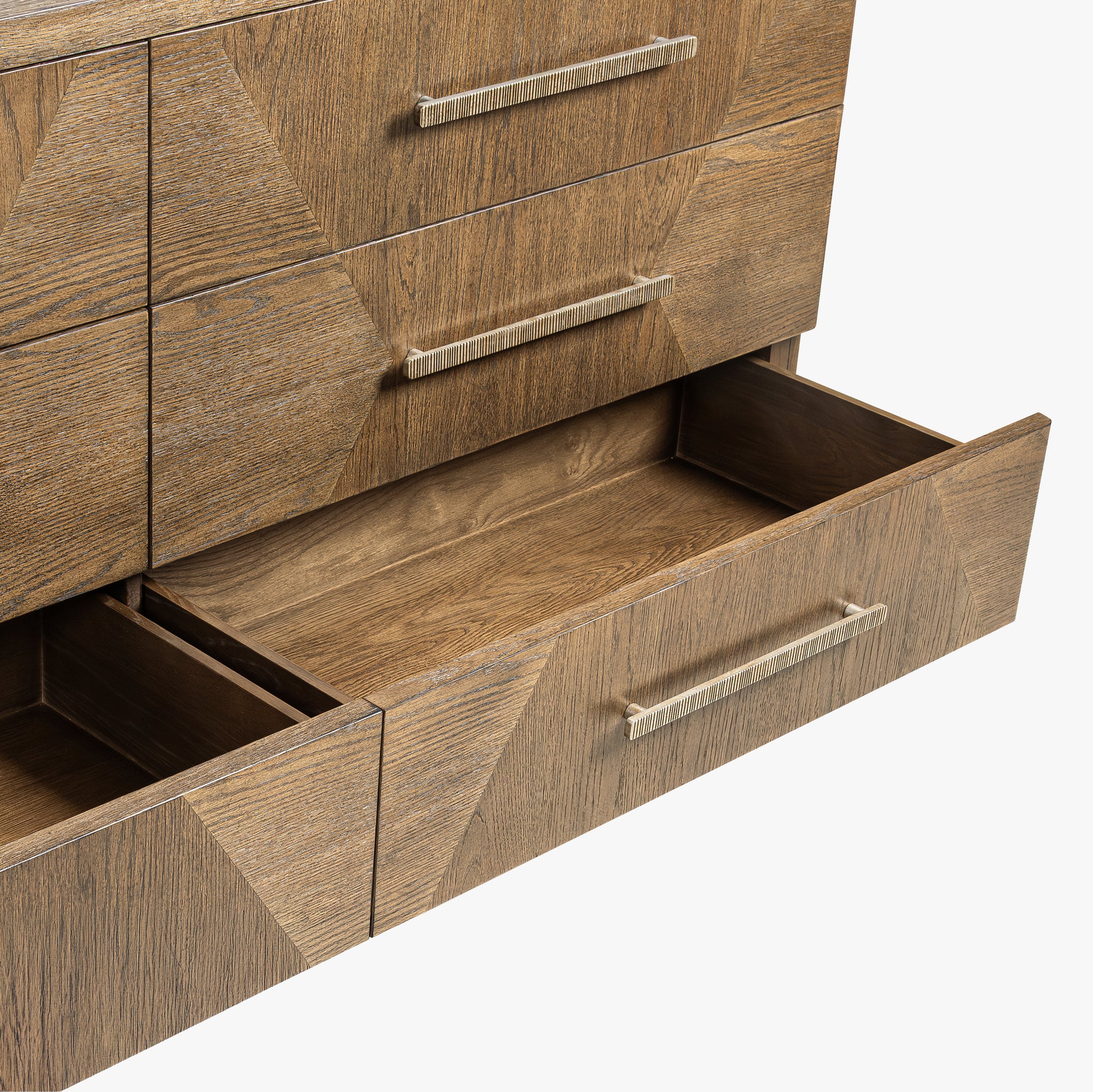 Marlow Oak Dresser - Dark