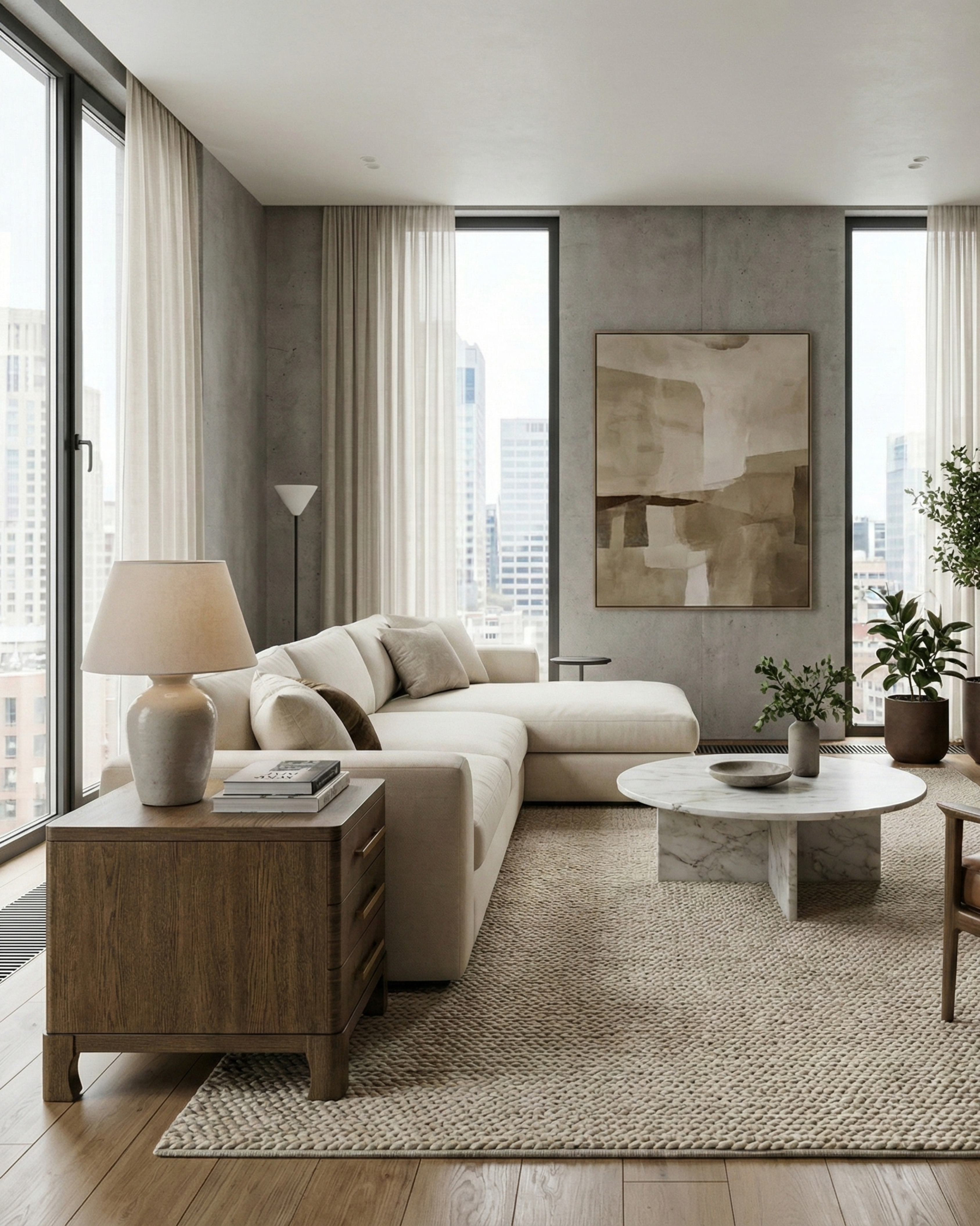 Marlow Oak Nightstand - Dark