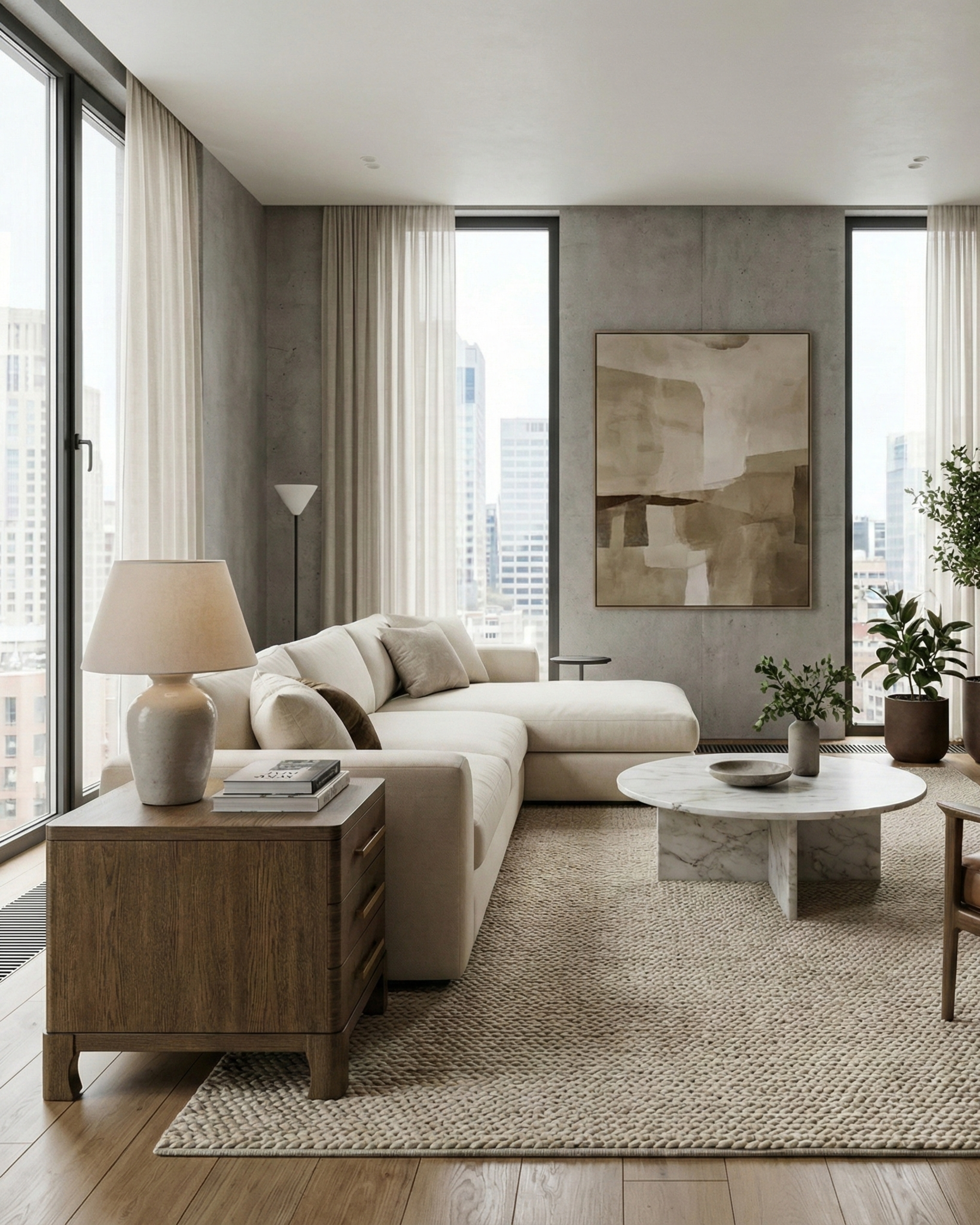 Marlow Oak Nightstand - Dark