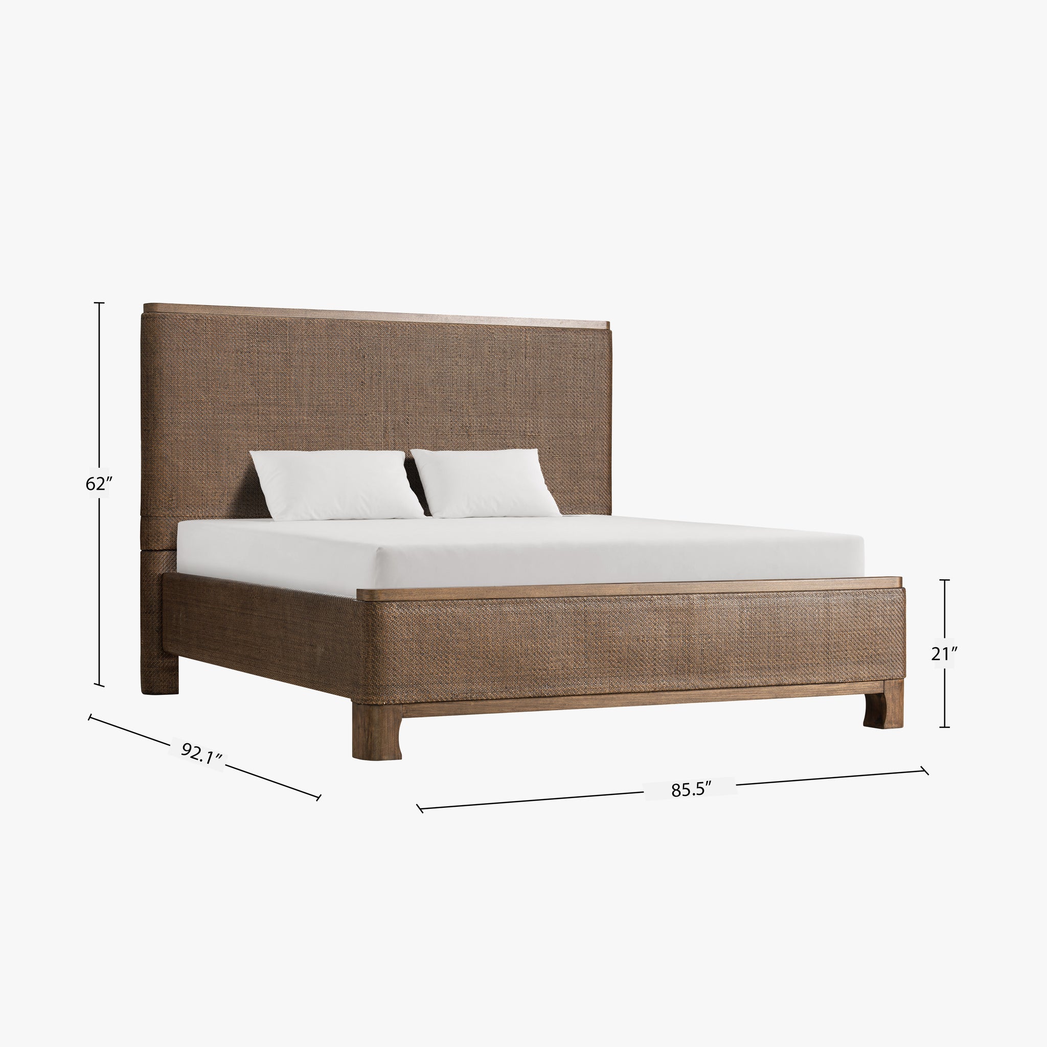 Arbor King Size Bed – Dark