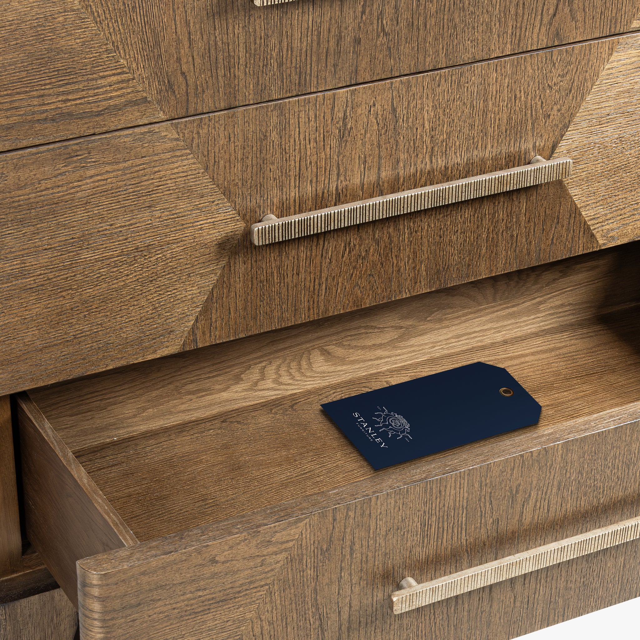 Marlow Oak Dresser - Dark