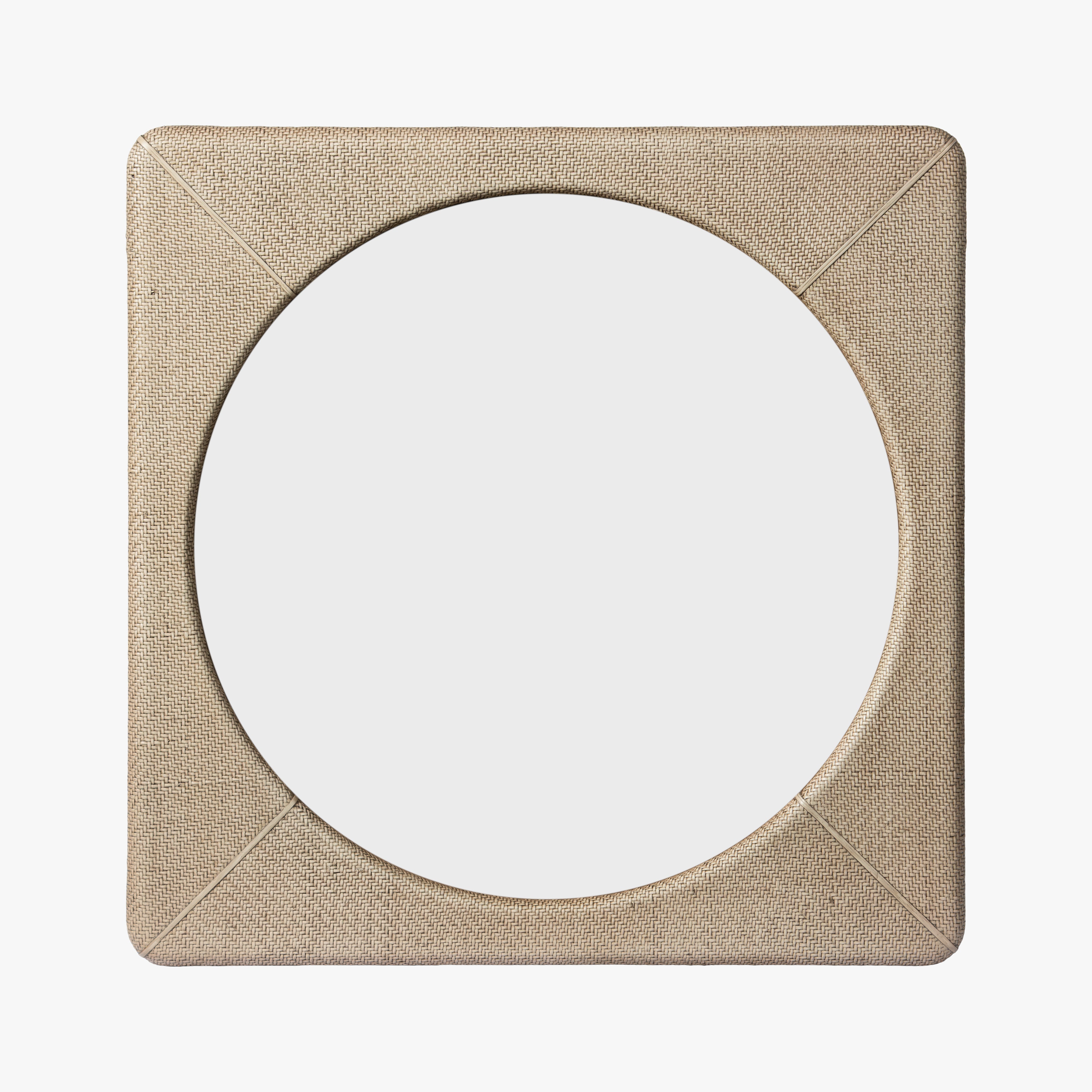 Framed Wall Mirror - Light