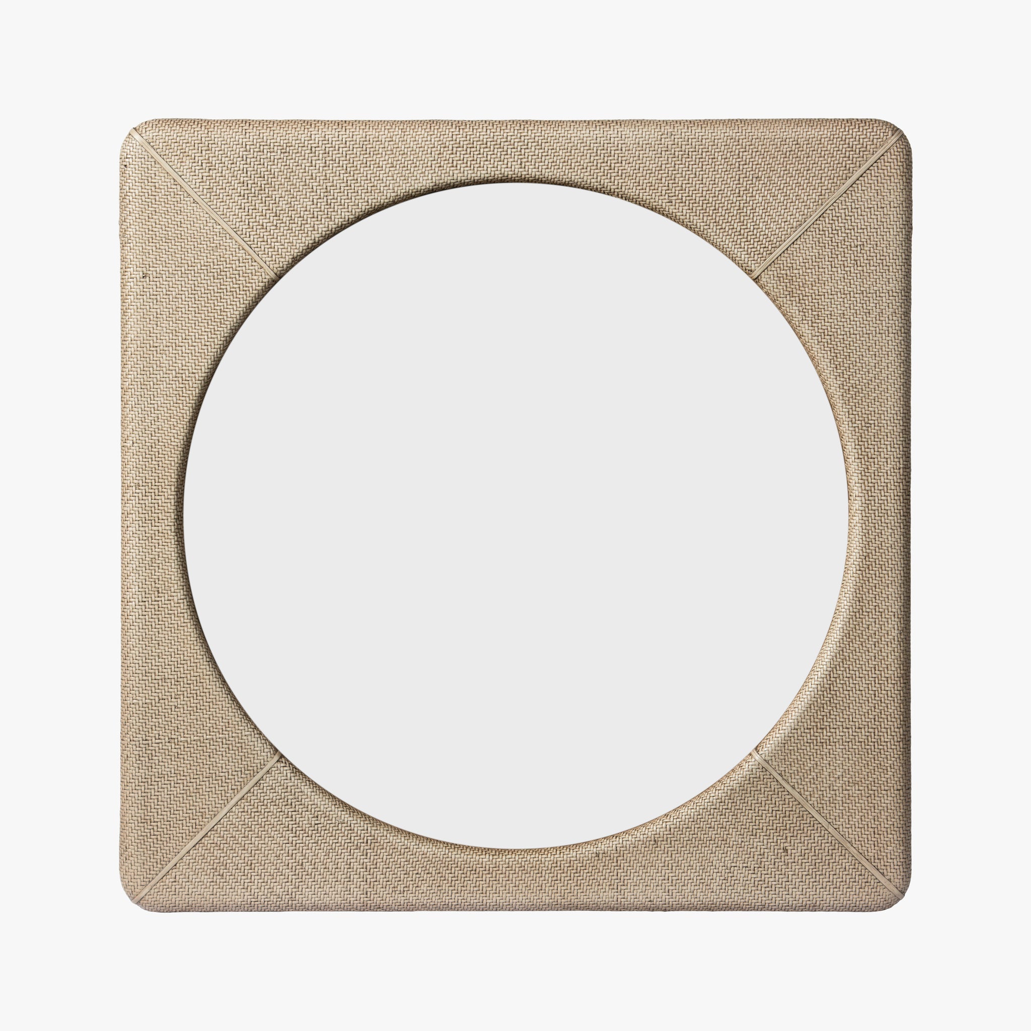 Framed Wall Mirror - Light