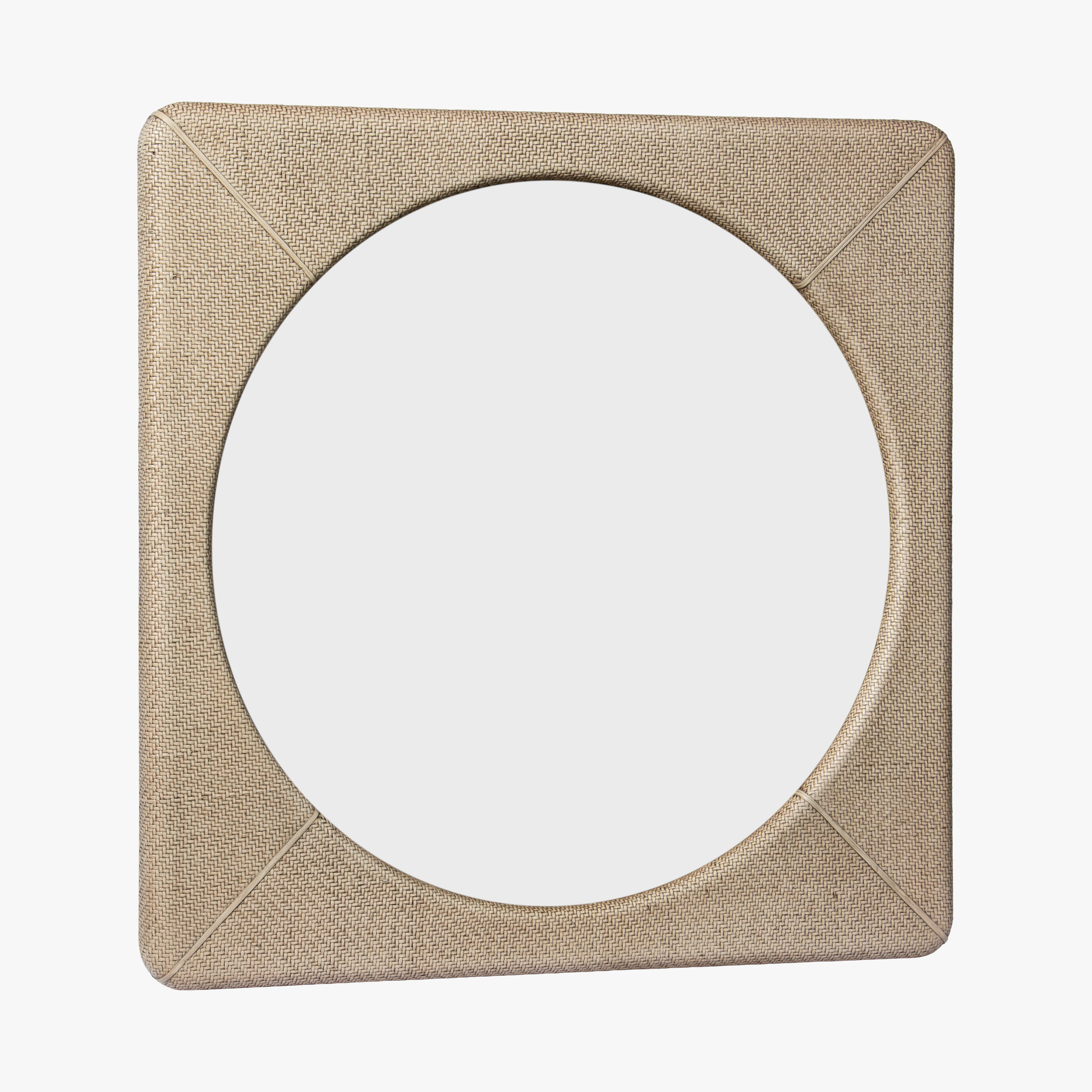 Framed Wall Mirror - Light