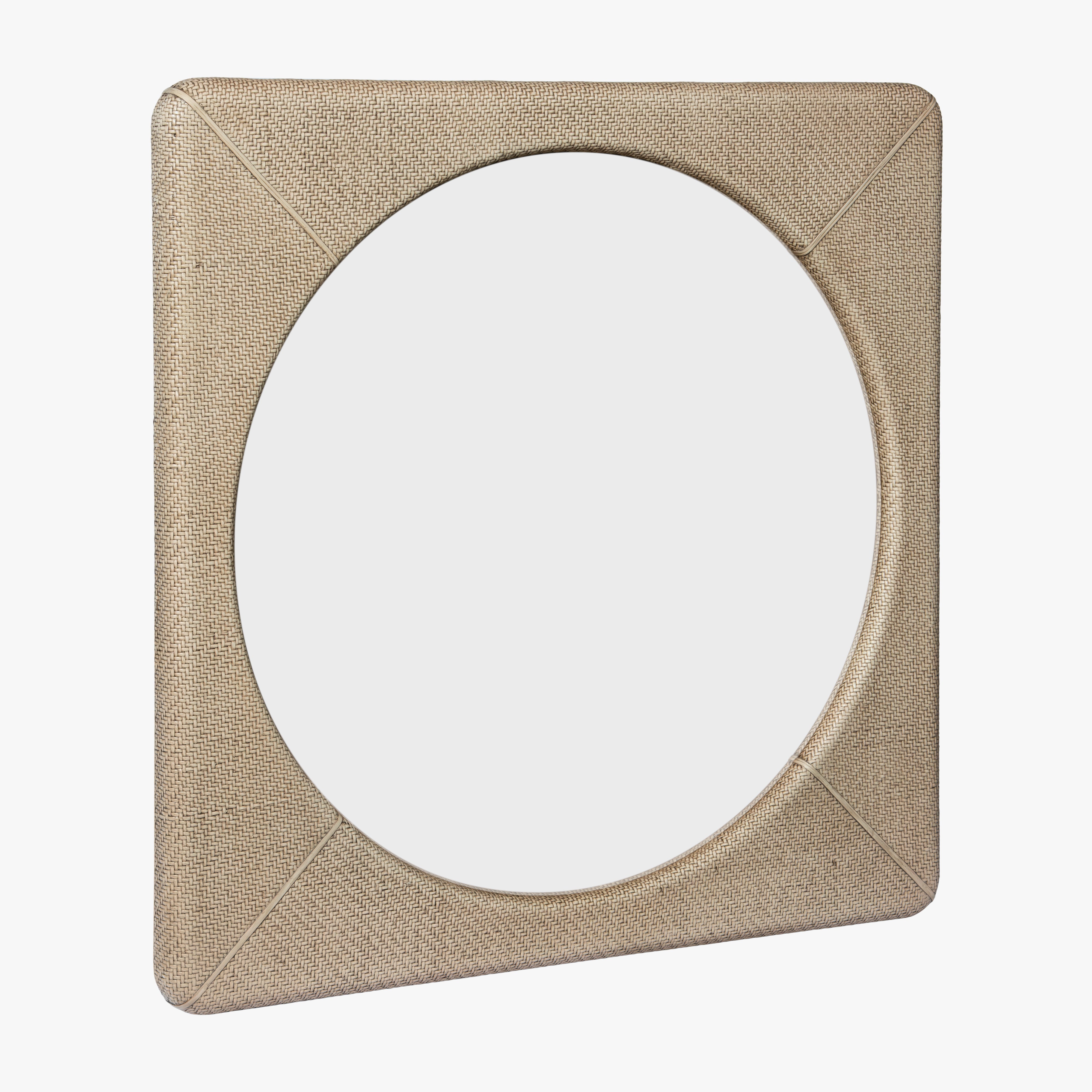 Framed Wall Mirror - Light