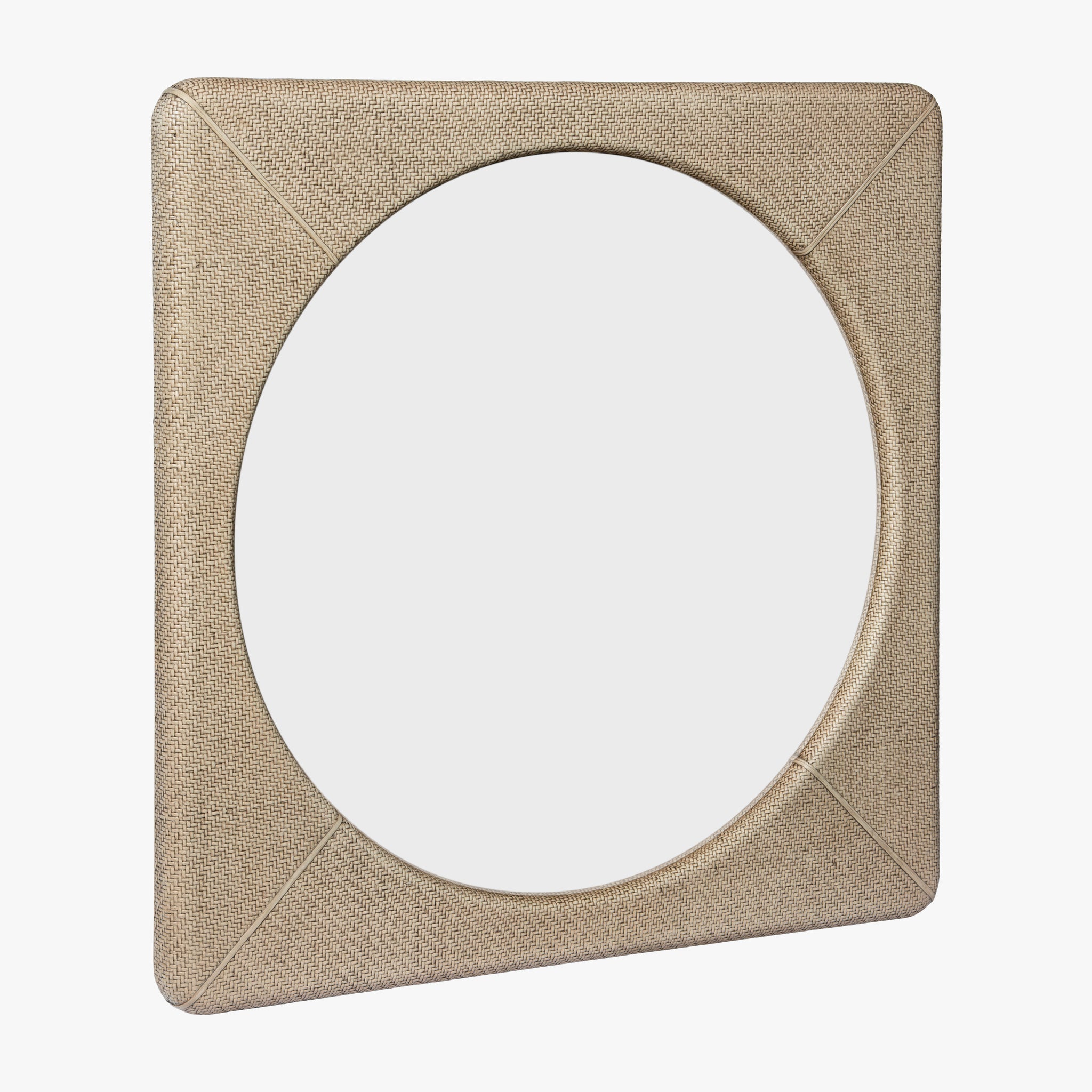 Framed Wall Mirror - Light