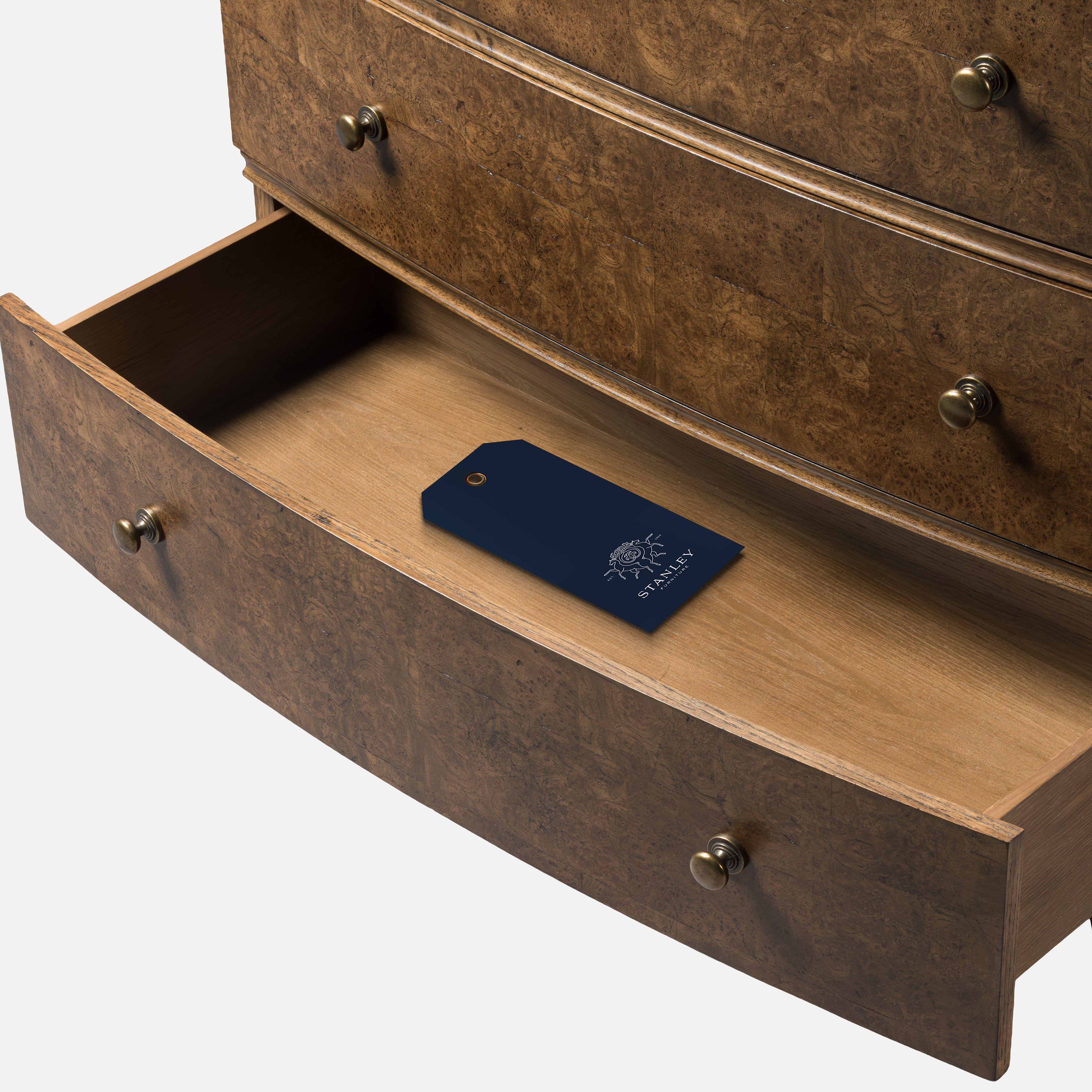 Burl Oak Chest - Light