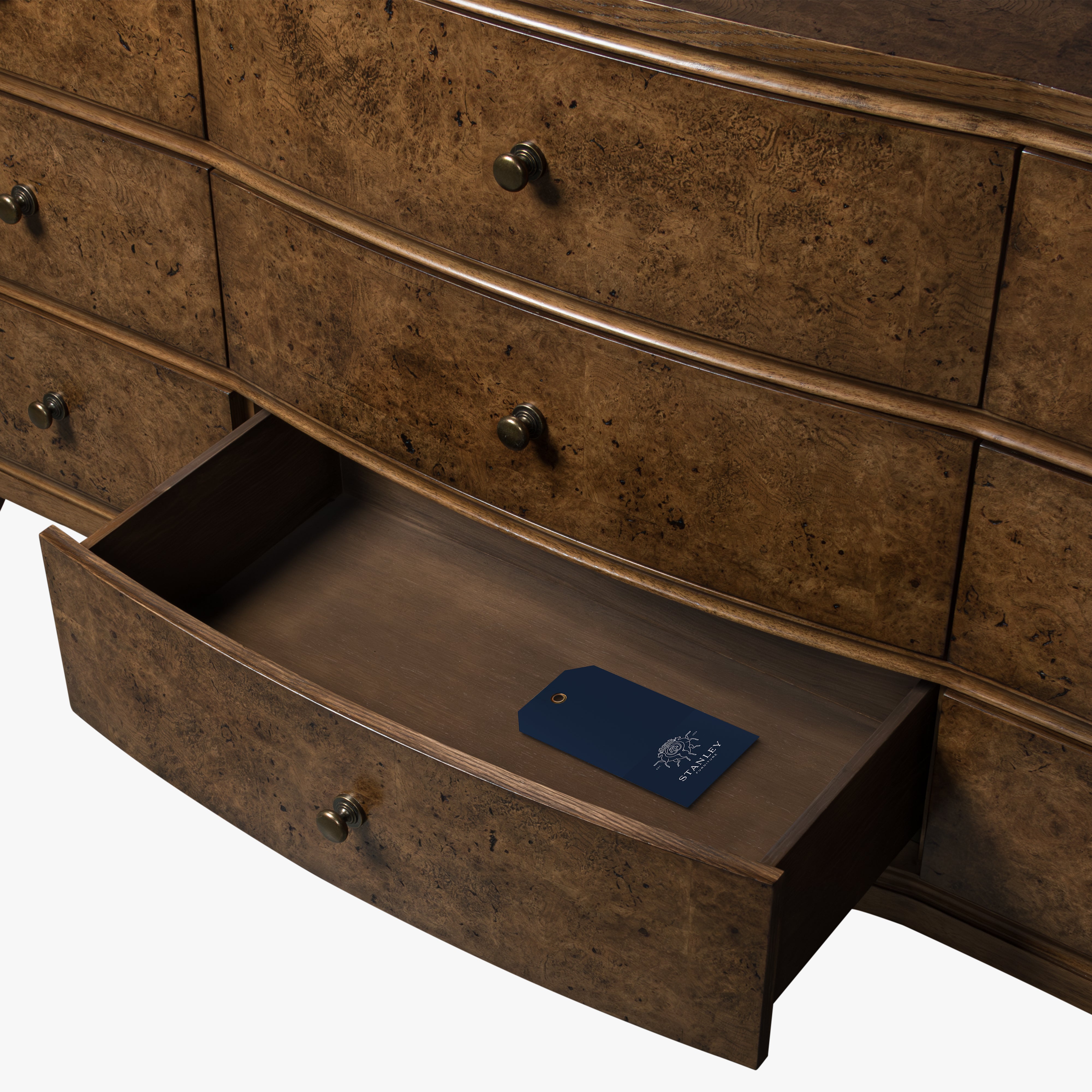 Burl Oak Dresser - Light