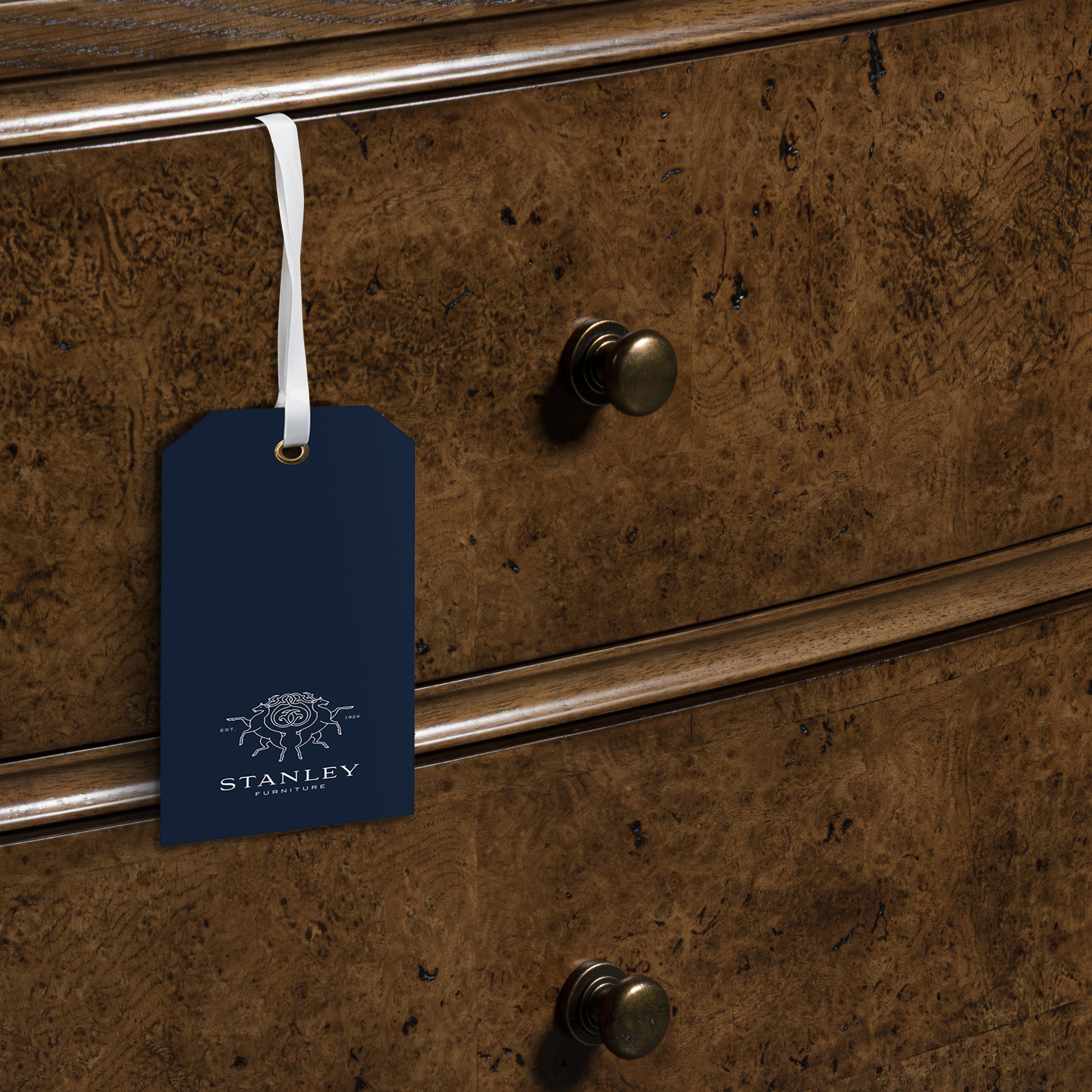 Burl Oak Dresser - Light