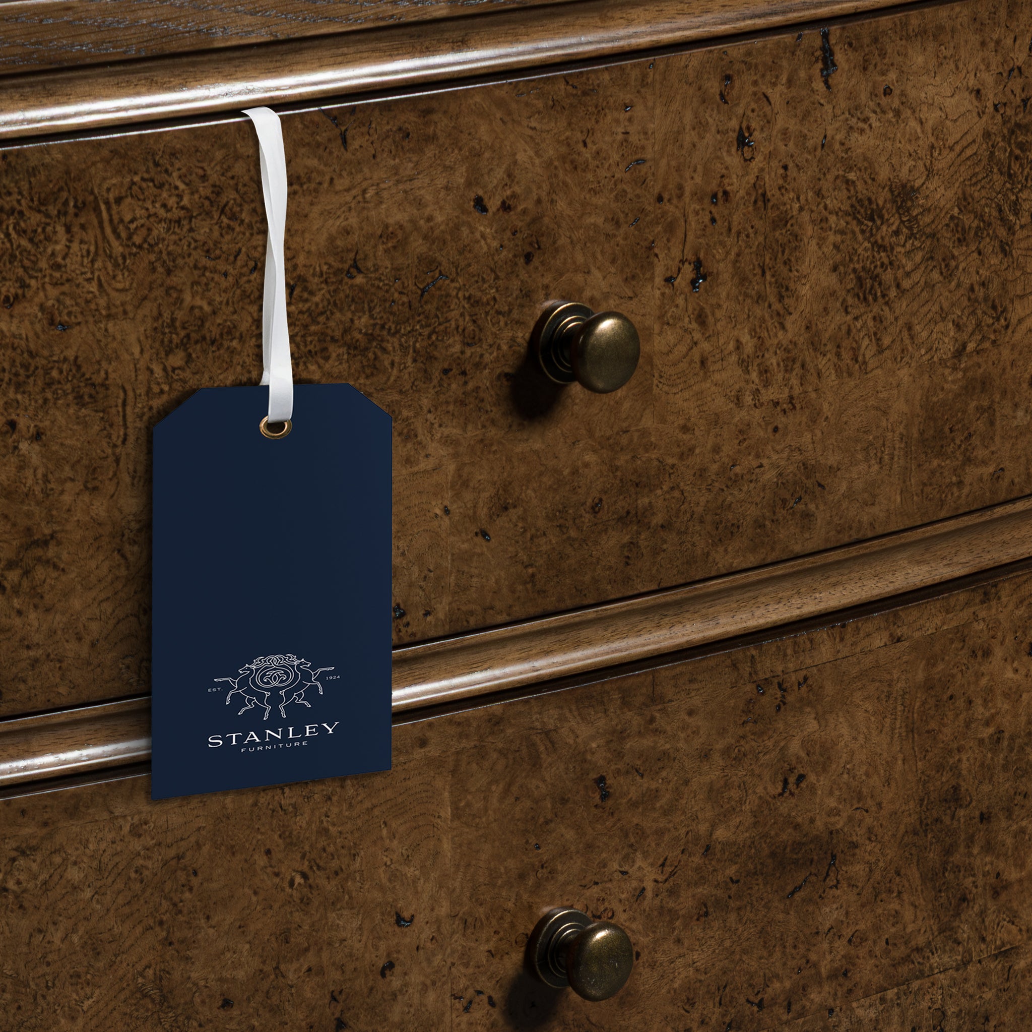 Burl Oak Dresser - Light