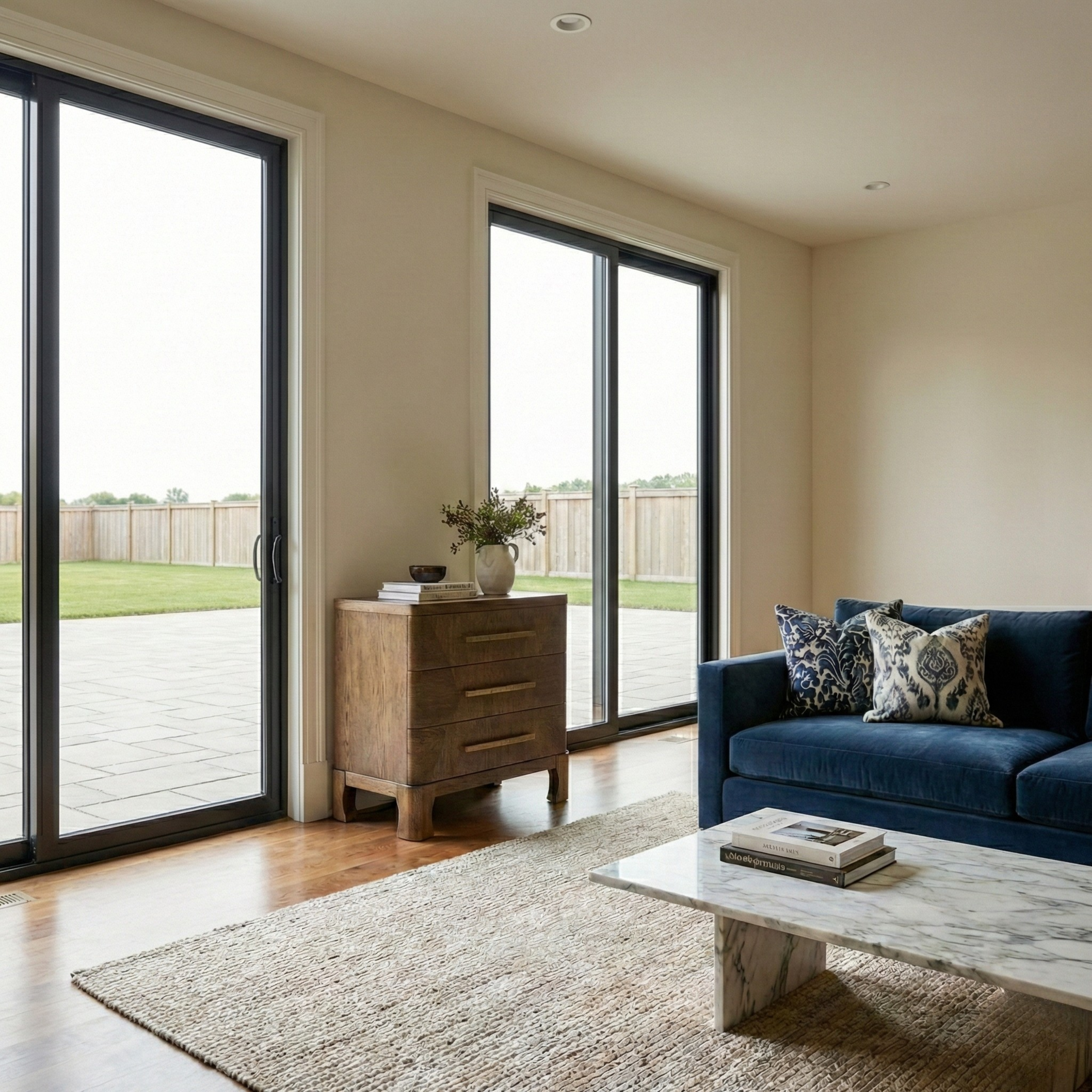 Marlow Oak Nightstand - Dark