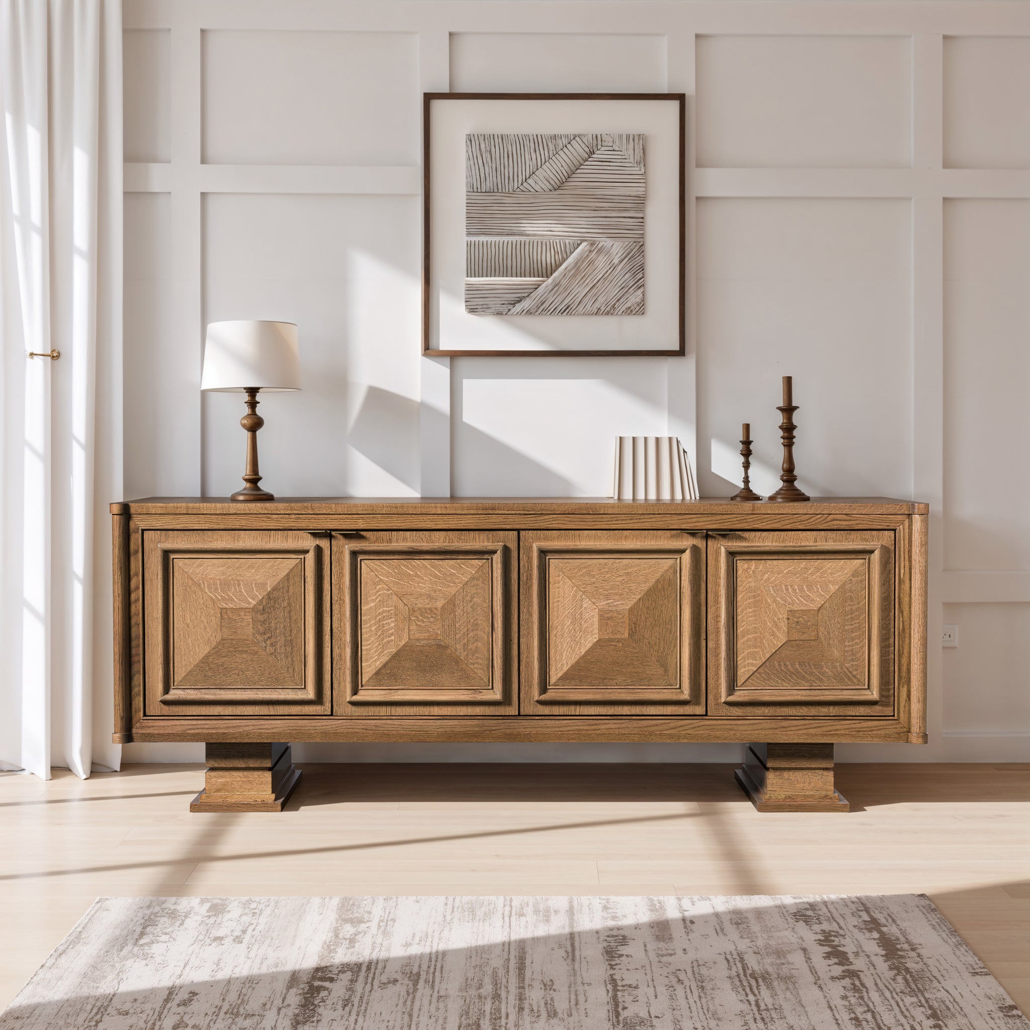 Arlo Solid Wood Media Console