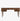 Horizon Mid-Century Writing Desk by Stanley Furniture - Front View