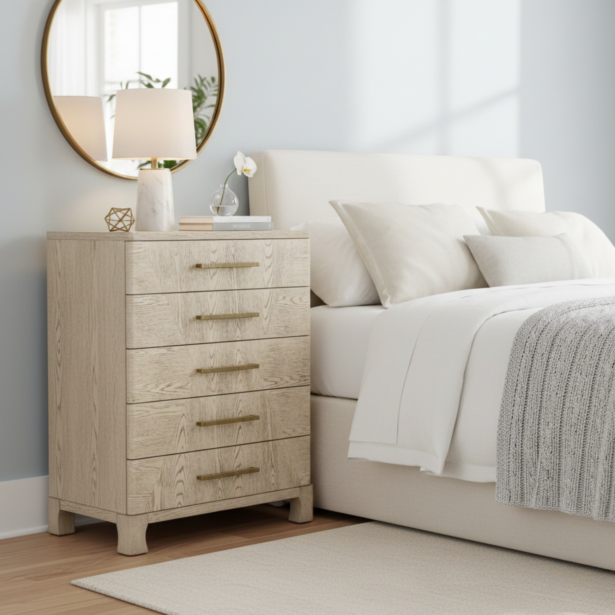 Marlow Oak Chest - Light