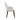 Amber Wood Upholstered Dining Armchair in Coffee, angle view