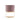 Aura Metal Velvet Accent Chair in Blush, angle view