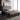 Olive Upholstered Woven Blend Full Bed in Light Gray, in a room
