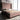 Poppy Upholstered Velvet Full Bed in Blush, in a room
