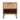 Beatrix 20" Fluted Nightstand (1-Drawer) in Golden Brown, front view