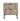 Beatrix 20" Fluted Nightstand (2-Drawer) in Rustic Gray, front view