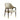 Brea Wood Upholstered Armchair in Stone Gray, angle view