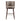 Briar Wood Upholstered Barstool in Taupe, front view