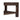 Carmela Nightstand in Brown, detail