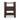 Carmela Nightstand in Brown, side view