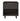 Celia 18" Nightstand (1-Drawer) in Charcoal Gray, front view