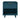 Celia 18" Nightstand (1-Drawer) in Midnight Blue, front view
