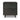 Celia 18" Nightstand (2-Drawer) in Charcoal Gray, front view