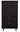 Celia 24" Chest (5-Drawer) in Black, front view