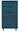 Celia 24" Chest (5-Drawer) in Midnight Blue, front view