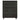 Celia 38" Chest (5-Drawer) in Charcoal Gray, front view