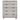 Celia 38" Chest (5-Drawer) in Light Gray, front view