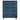 Celia 38" Chest (5-Drawer) in Midnight Blue, front view
